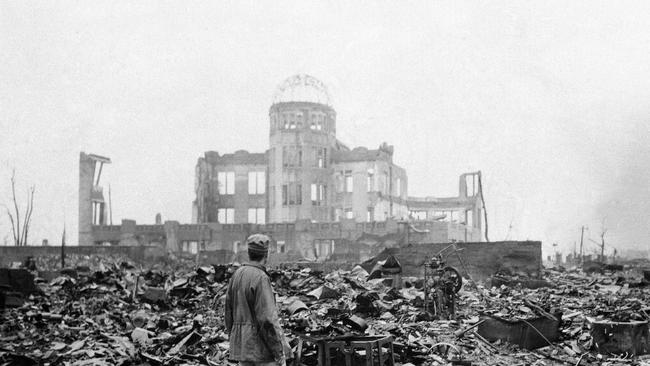 The nuclear bombs dropped on Japan demonstrated the horrific power of nuclear weapons. File photo/Stanley Troutman/AP