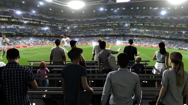 Put yourself in the Real Madrid World of Football Experience now on in Melbourne.
