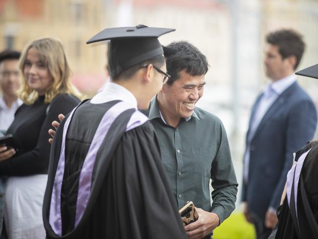 UTAS graduations. School of College of Health and Medicine Graduate Research. Picture: RICHARD JUPE
