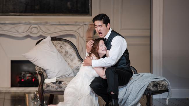 La traviata tells Alfredo Germont and Violetta’s doomed loved story. Picture: Jade Ferguson