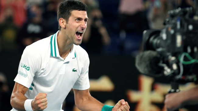 Tennis star Novak Djokovic has refused to reveal his vaccination status. Picture: Getty Images