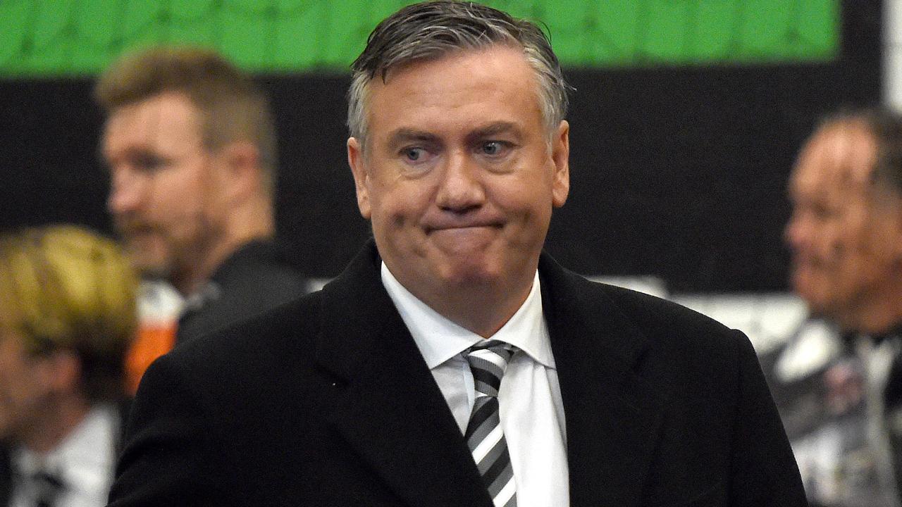 Collingwood president Eddie McGuire. Picture: Nicole Garmston