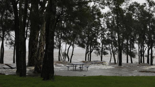 Flooding in Sussex Inlet, Shoalhaven. March 8 2022. Picture: Nathan Schmidt