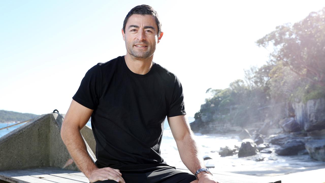 Former Sydney Roosters NRL player Anthony Minichiello was involved with Sports Foyer. Picture: Richard Dobson