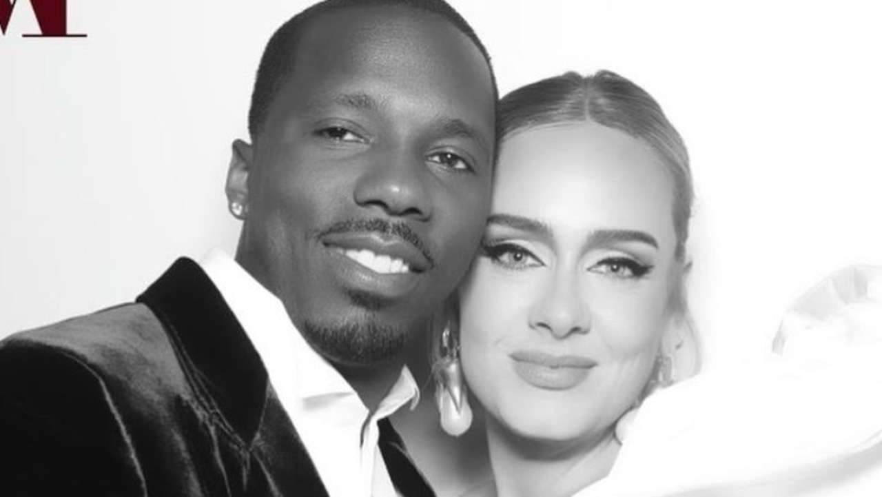 Adele went public with Rich Paul last year. Picture: adele/Instagram