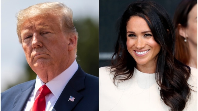 Donald Trump says he thinks Meghan Markle has been "very disrespectful to the Royal Family". Picture: Getty Images