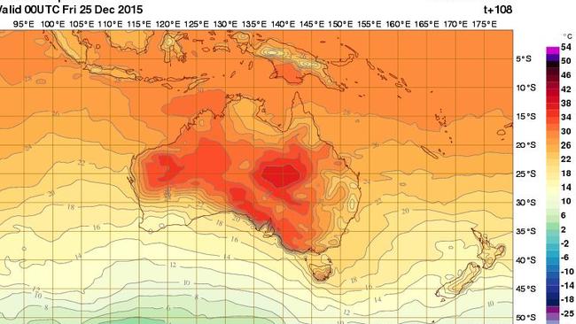 Christmas Day weather forecast 2015 | news.com.au — Australia’s leading news site