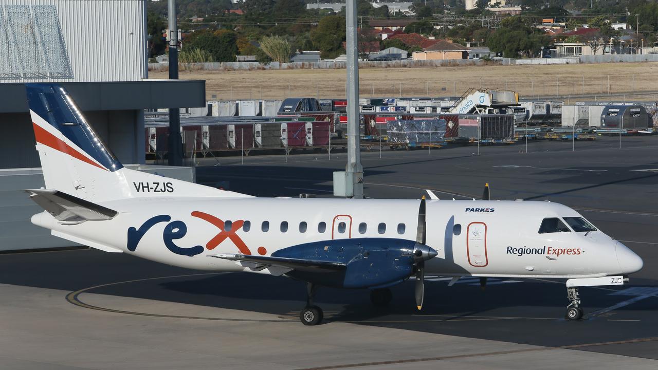 Rex has announced it will stop passenger operations, except in Queensland, from April 6. Picture: AAP/Emma Brasier