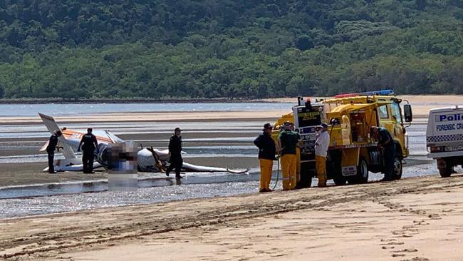 The crash took place at Ball Bay north of Mackay. Picture: Janessa Ekert