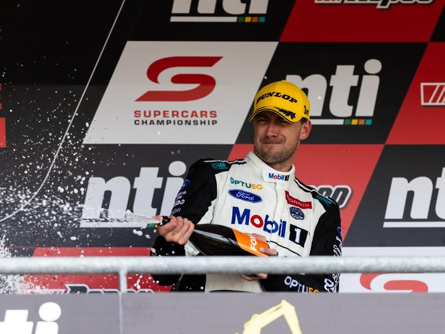 Chaz Mostert celebrates at Townsville. Picture: Getty Images