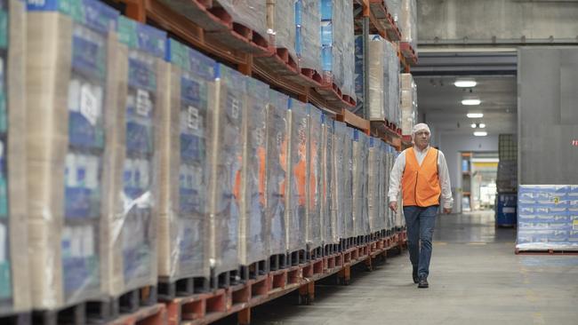 TrendPac’s manufacturing and warehousing site at Berkeley Vale is massive and supplies to ALDI supermarkets nationally. Picture: supplied