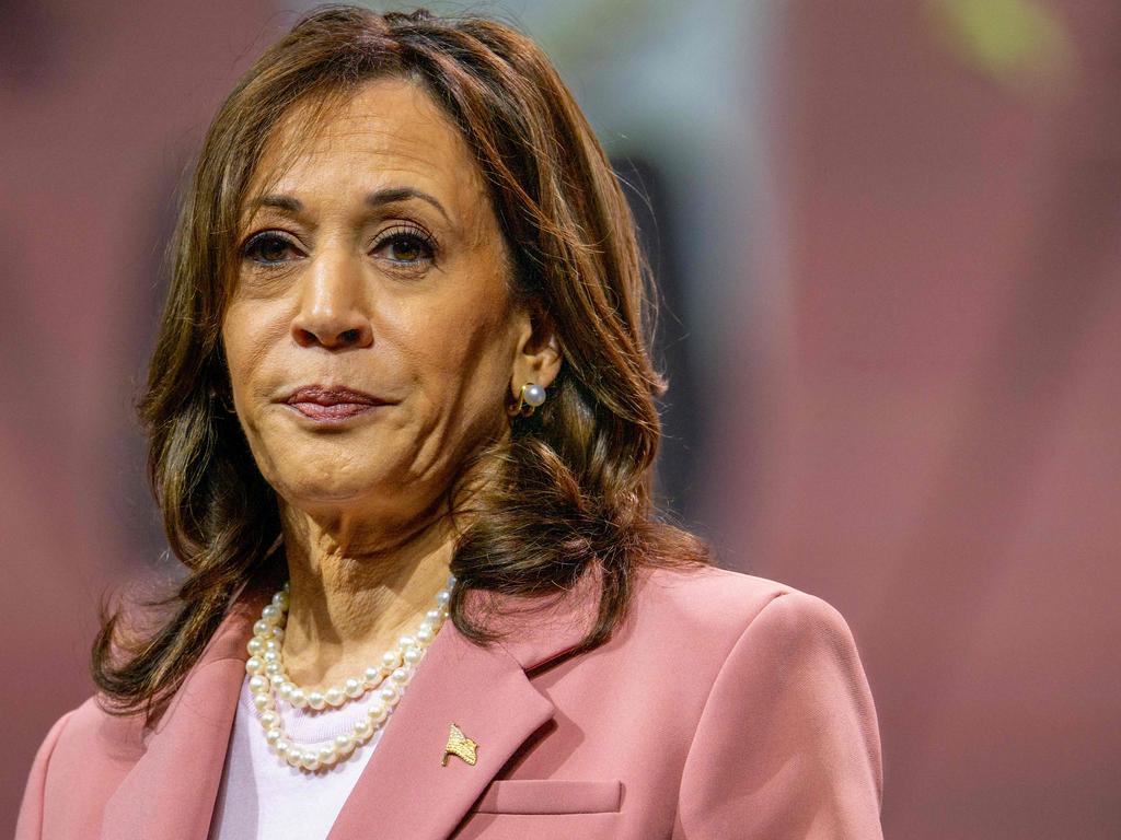 Ms Harris made history when she became was sworn in as Vice President in 2021. Picture: Brandon Bell /Getty/AFP