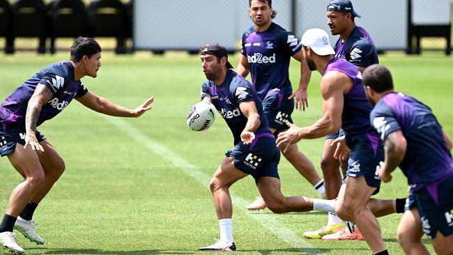 Cameron Smith during a training session at Sunshine Coast Stadium