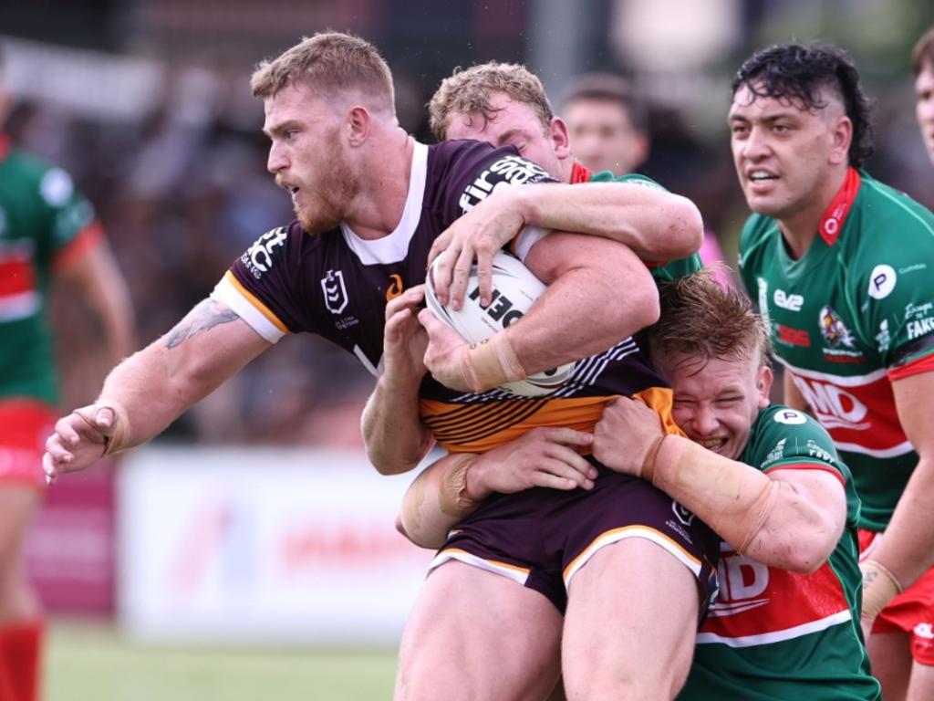 NRL trial matches Brisbane Broncos v Wynnum Manly, Dolphins v Central