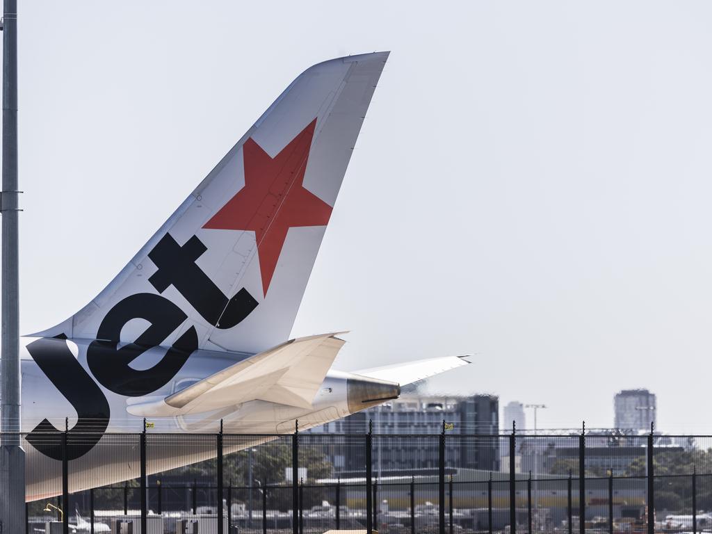 Jetstar’s domestic and international fleets have been impacted. Picture: Brook Mitchell/Getty Images