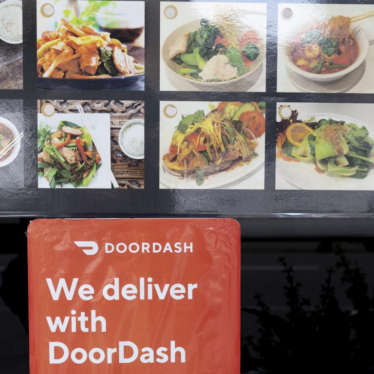 DoorDash announced the drastic measure this week. Picture: NCA NewsWire / Sarah Marshall