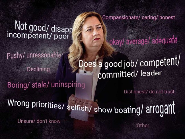 Palaszczuk leadership poll art work