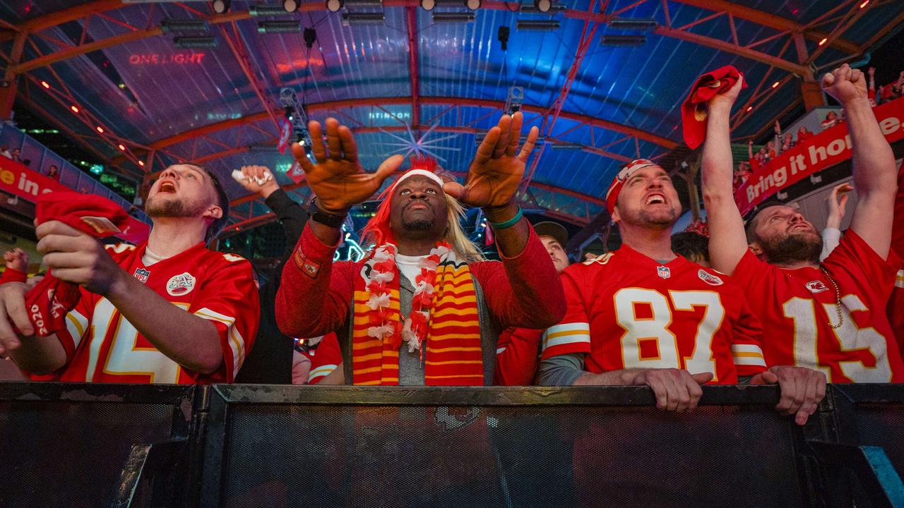 Super Bowl Sunday usually signals mass festivities for football fanatics and non fans alike. Picture: Kyle Rivas/Getty Images/AFP