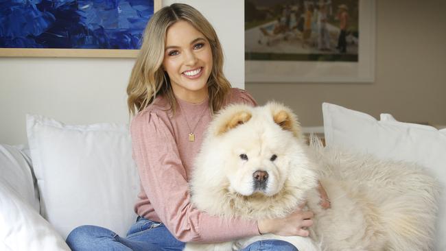 Olivia Molly Rogers revealed her devastation at the breakdown of her marriage of seven months — but worse the ex is keeping their dog. Picture: David Caird