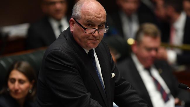 David Elliott made the claims in parliament. Picture: AAP Image/Joel Carrett