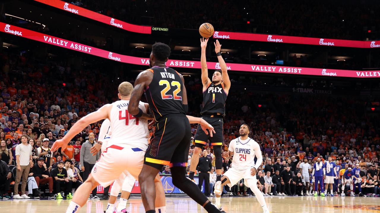 Booker was unstoppable. Christian Petersen/Getty Images/AFP