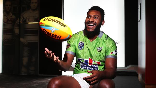 Kato Ottio is looking to make a name for himself in 2017 with Canberra. Picture: Brett Costello