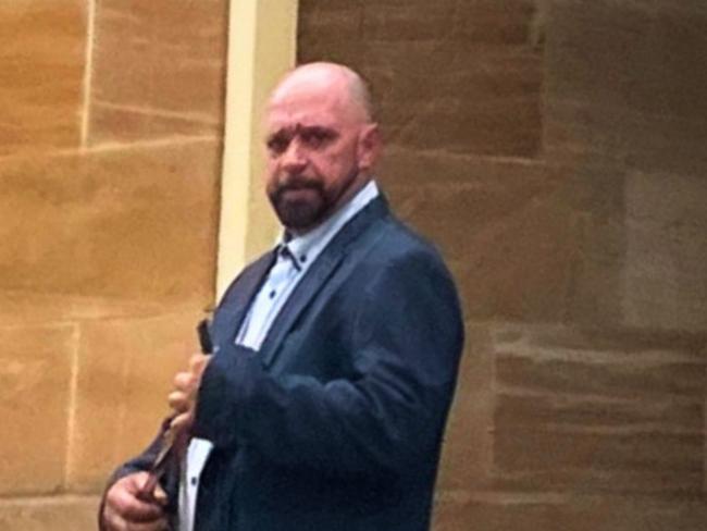 Dudley Chantler Williams outside Warwick Magistrates Court on September 20.