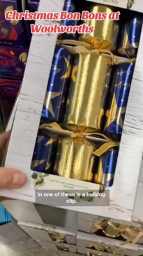 Woolworths' bizarre Xmas cracker prizes spark confusion