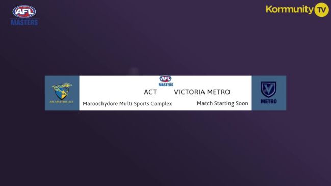 Replay: AFL Masters National Carnival - ACT v Vic Metro (Women 40s Div 2)