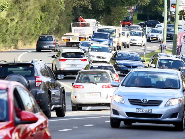 The NRMA has revealed the Central Coast’s five worst roads. Picture: Peter Clark