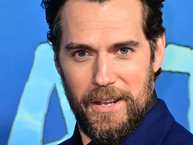 British actor Henry Cavill arrives for the premiere of 