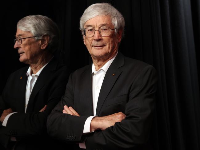 Dick Smith said he received terrible grades at school but still managed to become highly successful. Picture: Richard Dobson