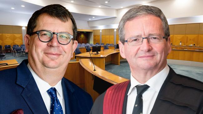 NSW Chief Justice Andrew Bell and Federal Court judge Ian Jackman.