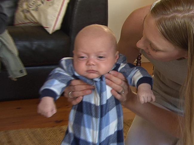The baby was missing for about three hours. Picture: 7 NEWS