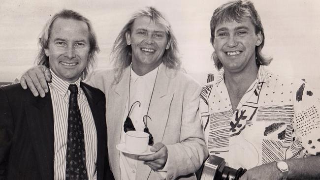 Glenn Wheatley, John Farnham and Glenn Hampson - Remember When - at Conrad Jupiters . PIC: (c) Regina King