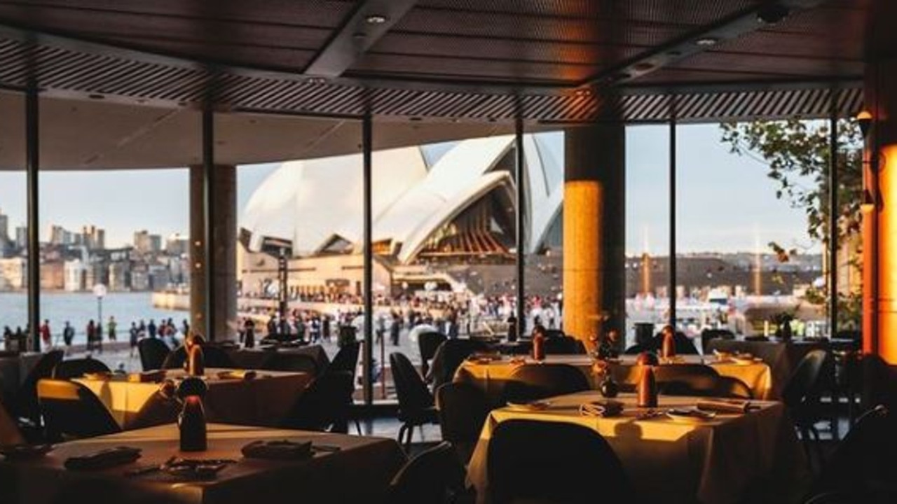 Sydney's Aria Restaurant was targeted by anti-vaxxers after it announced its reopening. Picture: Instagram/ariarestaurant