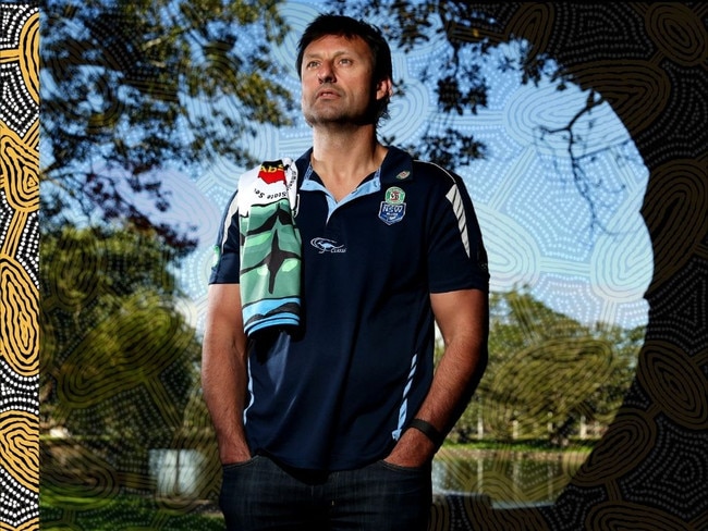 Laurie Daley art for ISM