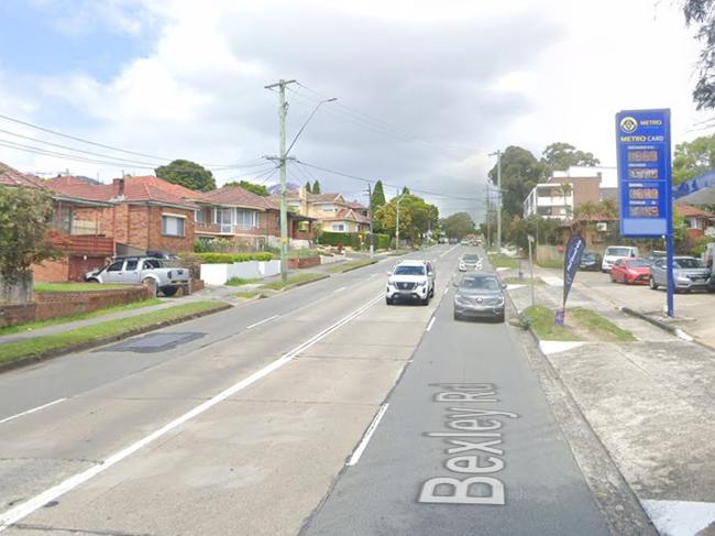 A man has been taken to hospital after being injured in a reported home invasion at Kingsgrove this morning.