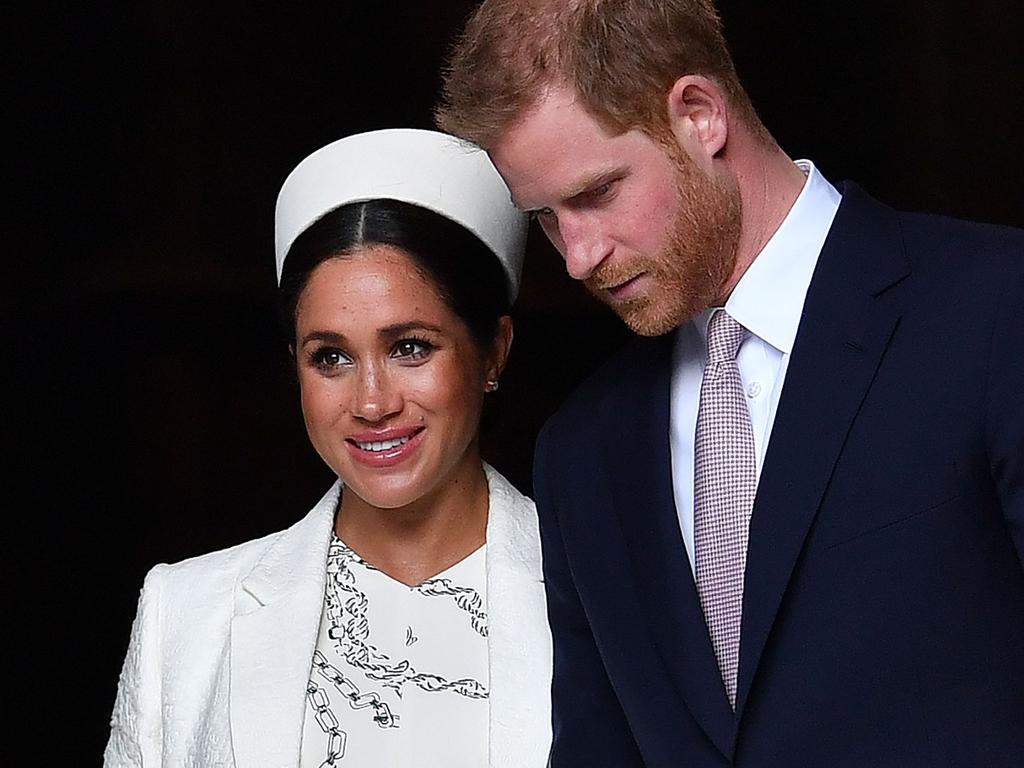The Duke and Duchess of Sussex are now in a ‘transition period’ where they will split their time between the UK and Canada. Picture: Ben Stansall / AFP