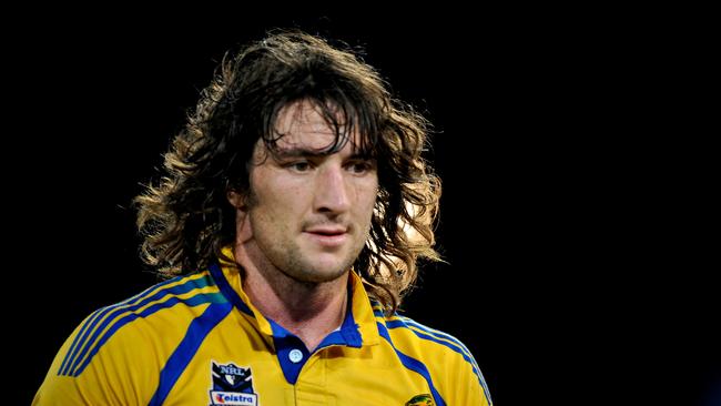 Nathan Hindmarsh in action for Parramatta in 2009.