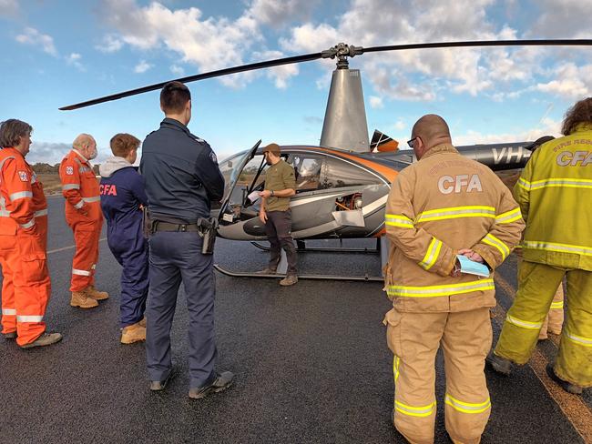 Emergency services recently came together to simulate an aircraft crash response at the increasingly busy Stawell airbase