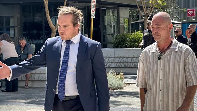 Dion Barber (right) told a Perth District Court his childhood was a “horrible nightmare.” Picture: NewsWire / Emma Kirk