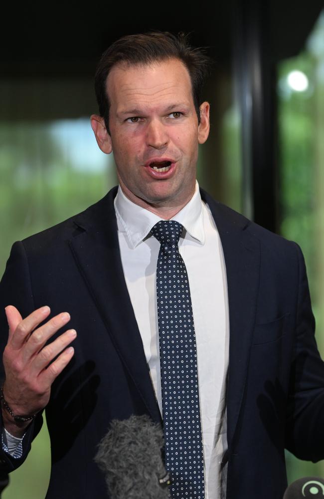 Senator Matt Canavan took aim at Senator Price. Picture: Dan Peled / NCA NewsWire