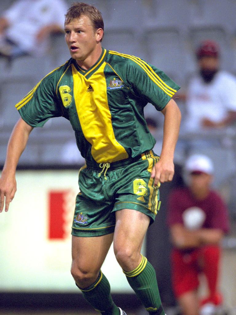 Stephen Laybutt of the Olyroos in action. Credit: Matt Turner/ALLSPORT