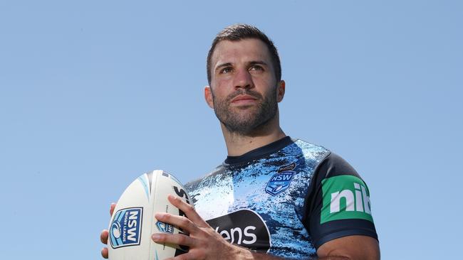 Champion fullback James Tedesco is a proud product of Cambelltown. Picture: David Swift