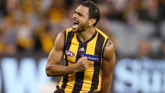 Cyril Rioli says if he ever decided to play AFL again, it would only be for Hawthorn. Picture: Michael Klein