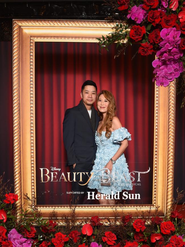 Opening night: Beauty and The Beast at Her Majestys Theatre, Melbourne. Picture: Josie Hayden