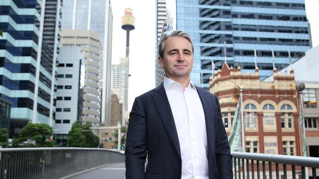 CBA chief executive Matt Comyn said the outlook remained ‘positive’. Picture: Britta Campion / The Australian