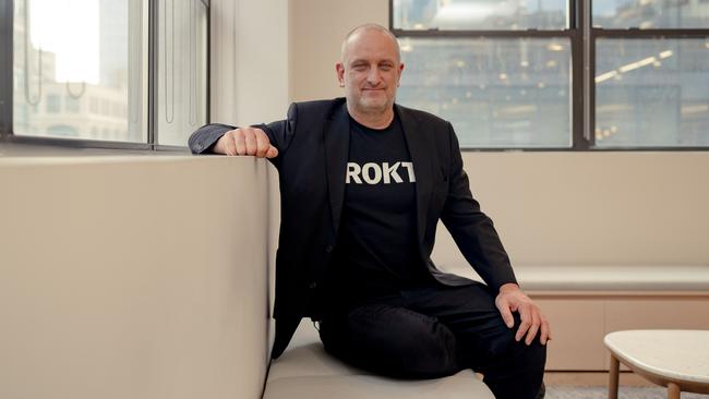 Wealth is not a concept Rokt co-founder Bruce Buchanan is comfortable with.