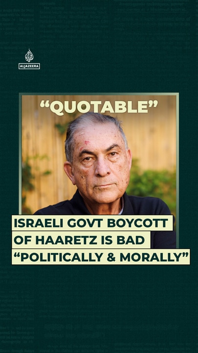 Israeli govt boycott of Haaretz is bad “politically and morally”